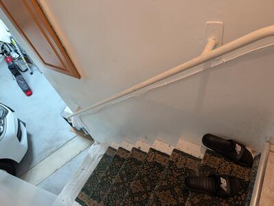 Cable running downstairs