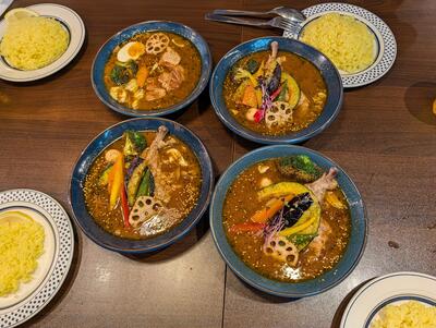 Lunch at Sapporo Soup Curry Jack