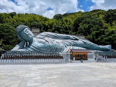 Reclining Buddha Statue at Nanzo-in Temple
